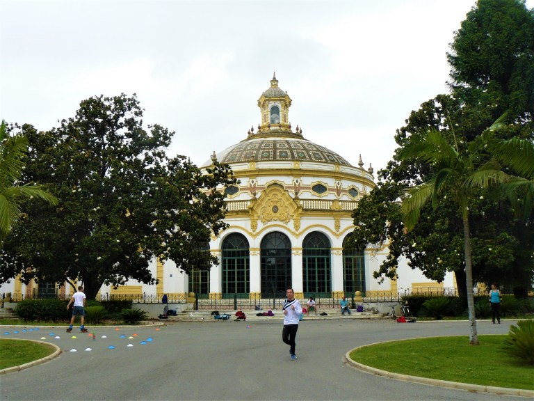 yellow sevilla building