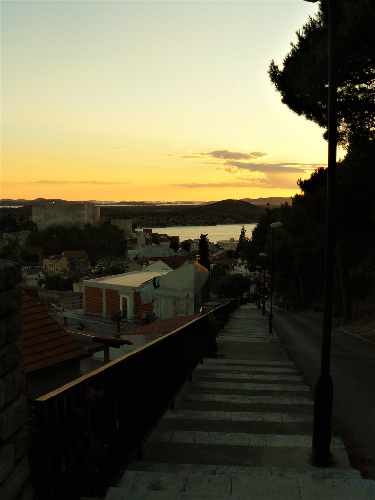 sibenik sunset fortress 2
