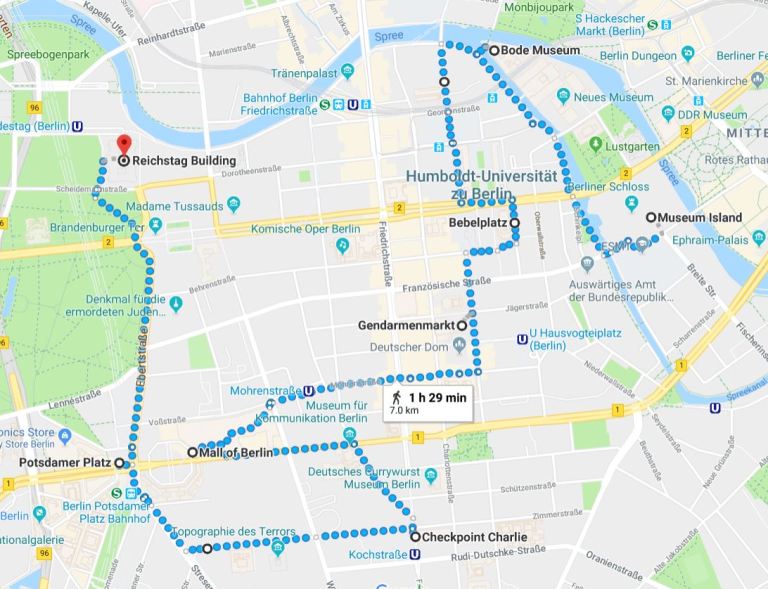 berlin route centre