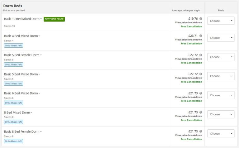 Heidelberg hostel example 2