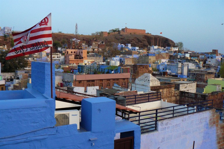 jodhpur sunset blue city