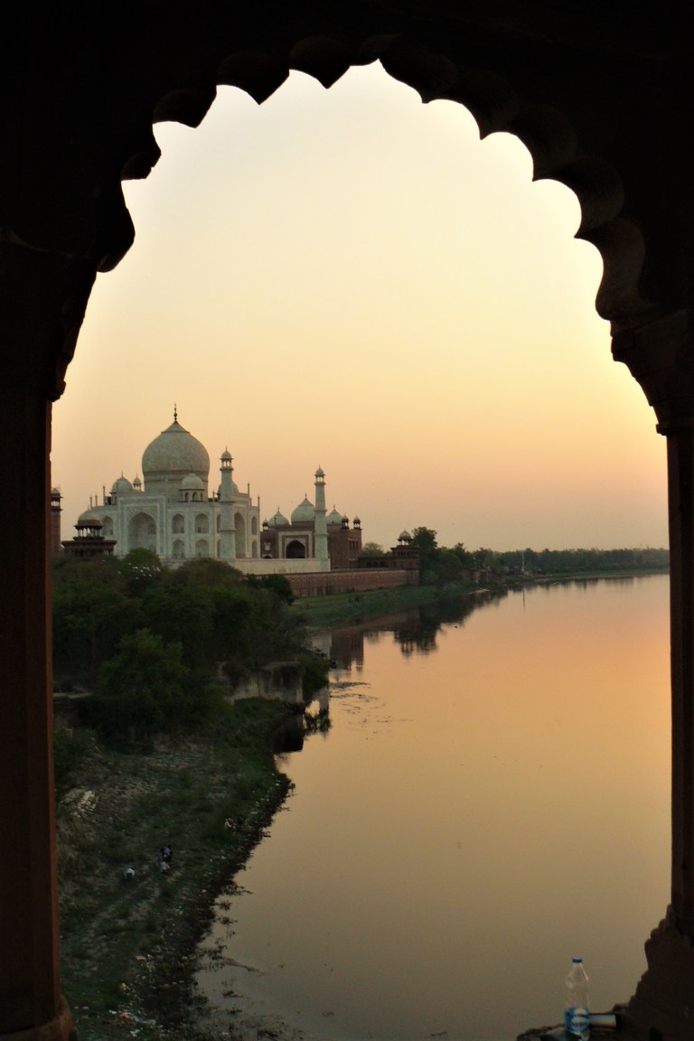 taj mahal sunset 3