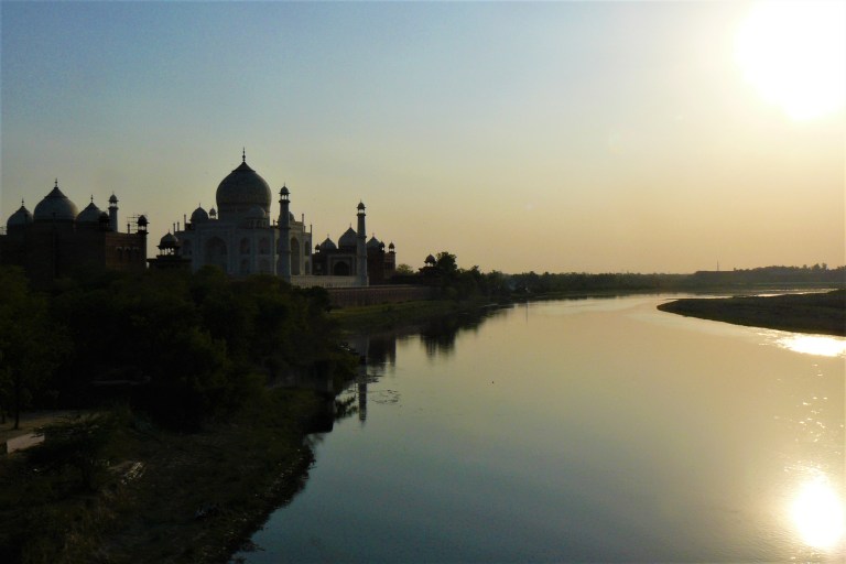 taj mahal sunset 4