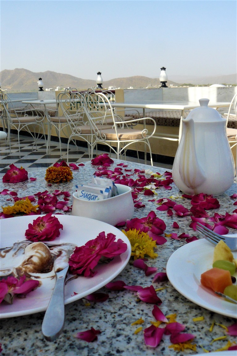 udaipur birthday breakfast